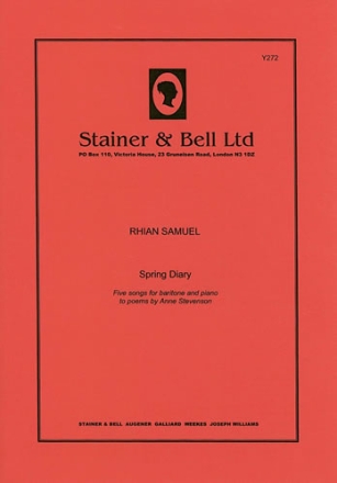 Spring Diary. Baritone & Pf Baritone & Piano