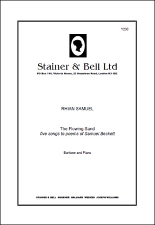 The Flowing Sand. Baritone & Pf Baritone & Piano