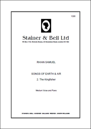 The Kingfisher. Medium Voice and Piano (No. 2 of 