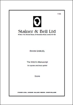 The Witch's Manuscript Soprano and Brass Quintet