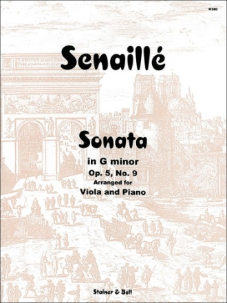 Sonata in G minor. Op. 5 No. 9 arranged by Max Morgan for Viola and Piano Viola and Piano