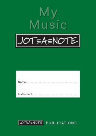 Jot-A-Note (Green) Puzzle Book