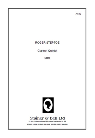 Clarinet Quintet. Score Clarinet Quintet