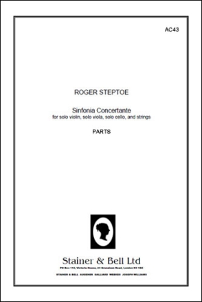 Sinfonia Concertante for Solo Violin, Viola, Cello and Strings Violin, Viola, Cello and Strings
