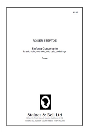 Sinfonia Concertante for Solo Violin, Viola, Cello and Strings Violin, Viola, Cello and Strings
