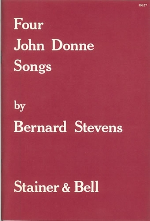 Four John Donne Songs for High Voice Voice & Piano