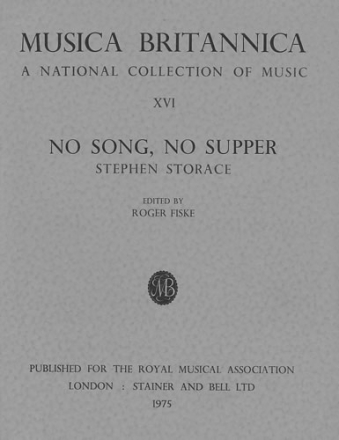 No Song, No Supper Score