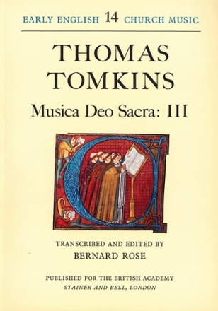 Musica Deo Sacra: III Choral Score