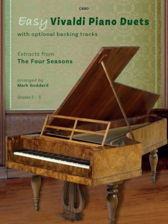 Easy Vivaldi Piano Duets Piano Duet