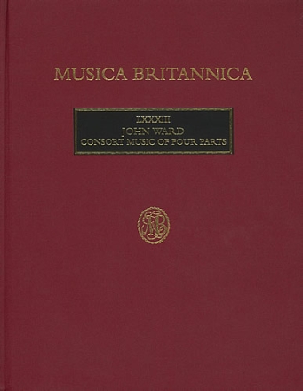 Consort Music of Four Parts Score