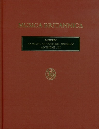 Anthems III (LXXXIX) Choral Score