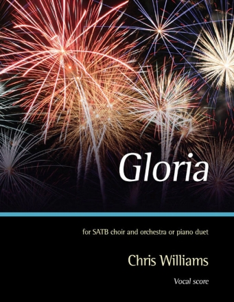 Gloria. Vsc SATB and Orchestra or Piano Duet
