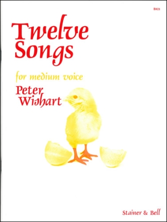 Twelve Songs for Medium Voice Voice & Piano