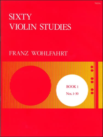 Sixty Studies, Op. 45. Book 1 Violin