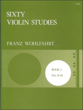 Sixty Studies, Op. 45. Book 2 Violin