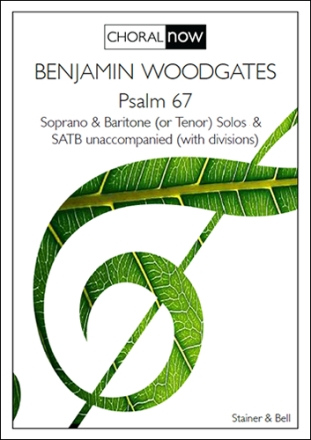 Psalm 67. S, B Solo & SATB S, B Solo & SATB