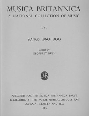 Songs 1860-1900 (LVI) Score