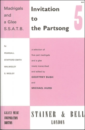 Invitation to the Partsong Book 5 SSATB