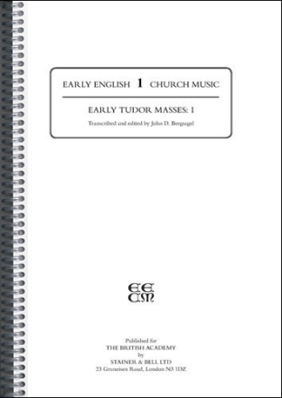 Early Tudor Masses I. (Made to order) Choral Score