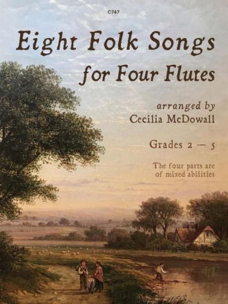 Eight Folk Songs Four Flutes