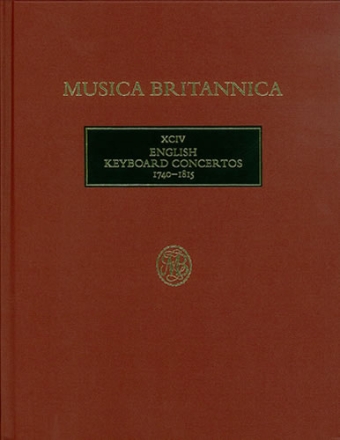 English Keyboard Concertos 1740-1815 (XCIV) Score