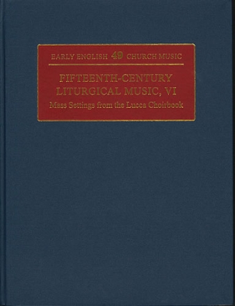Fifteenth-Century Liturgical Music VI Choral Score