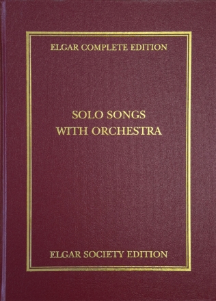 Solo songs with orchestra Score