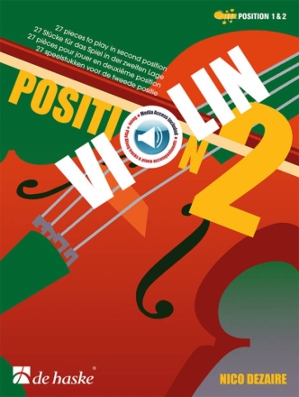 Violin Position 2 Violine Buch und Online-Audio
