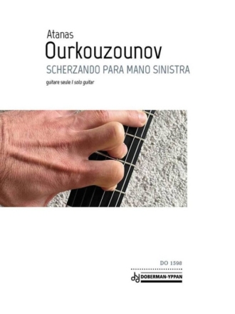 Scherzando para mano sinistra Gitarre Buch