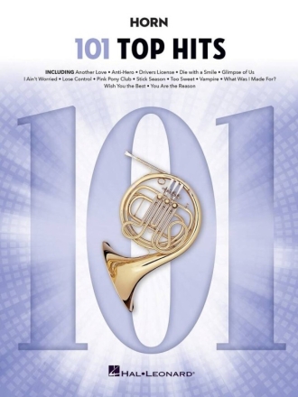 101 Top Hits for Horn Horn Buch