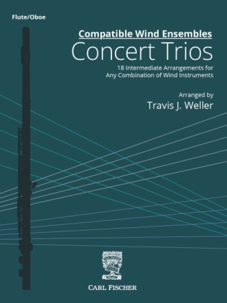 Compatible Wind Ensembles: Concert Trios - Flute/Oboe Blsertrio Einzelstimme