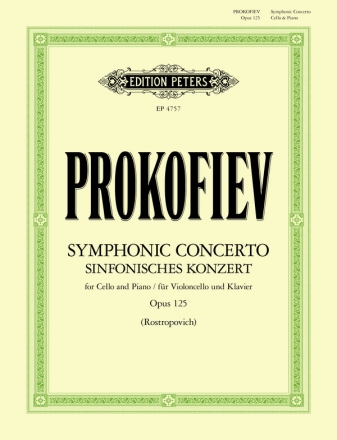 Symphonic Concerto for Cello and Piano Op. 125 Piano, Cello