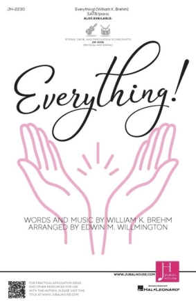 Everything! Gemischter Chor mit Begleitung Chorpartitur