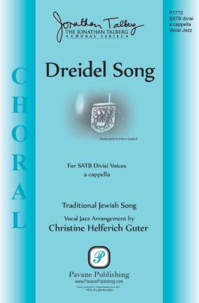 Dreidel Song Gemischter Chor A cappella Chorpartitur