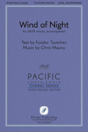 Wind of Night Gemischter Chor mit Begleitung Chorpartitur
