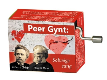 Spieluhr Melodie Grieg, Solveigs Sang