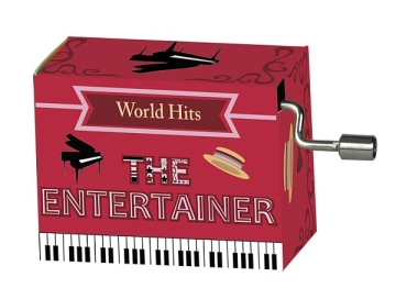 Spieluhr Melodie The Entertainer Motiv Box 