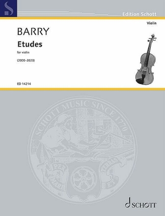 Etudes (2000-2023) for violin