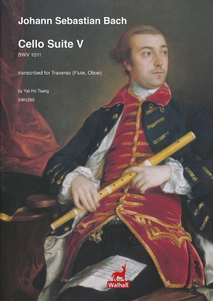 Cello Suite no.5 BWV1011 for traverso (flute, oboe)