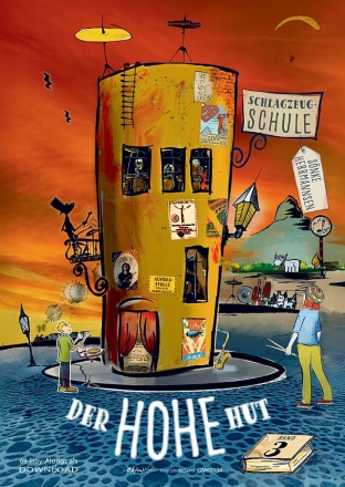 Der Hohe Hut Band 3 (+QR-Code) fr Schlagzeug