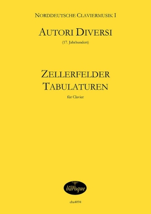 Zellerfelder Tabulaturen fr Clavier