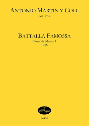 Battalla Famossa - Flores de Musica Vol.1 fr Tasteninstrument