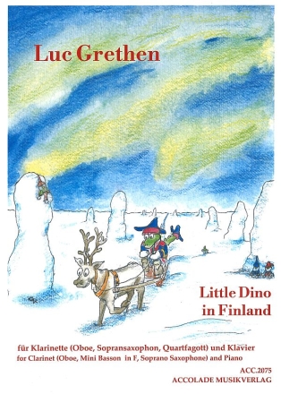 Little Dino in Finland fr Klarinette (Oboe, Sopransaxophon, Quarfagott) und Klavier