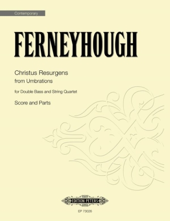 Christus Resurgens from Umbrations for violin, viola, cello, double bass choral score