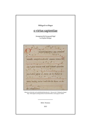 o virtus sapientiae fr Gesang und Orgel (la)