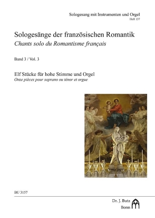Sologes�nge der franz�sischen Romantik Band 3 f�r hohe Stimme und Orgel