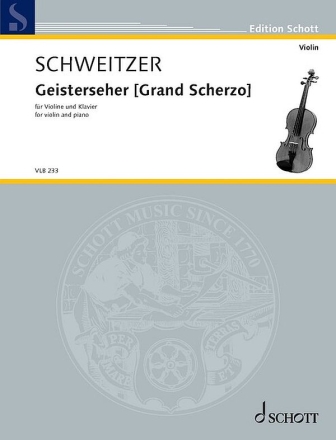 Geisterseher (Grand Scherzo) fr Violine und Klavier