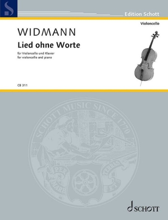Lied ohne Worte fr Violoncello und Klavier