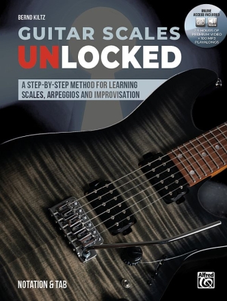 Guitar Scales Unlocked (+Online-Audio+Video) for guitar