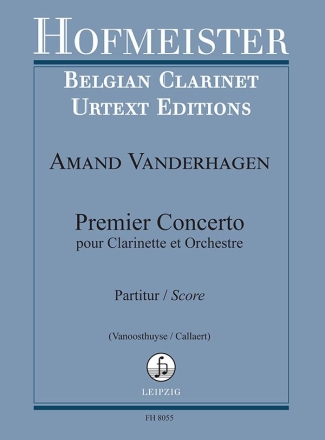 Premier Concerto fr Klarinette und Orchester Partitur
